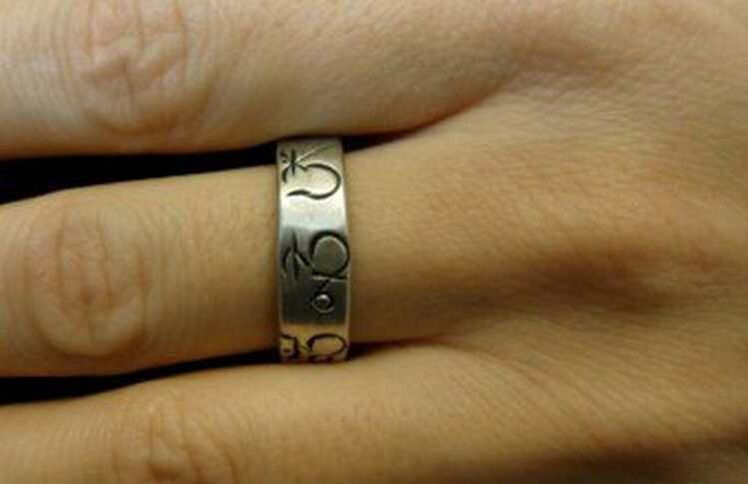 Ring as a talisman of good luck