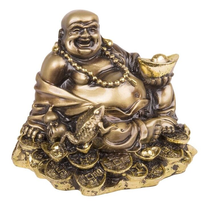 hotei amulet attracts money